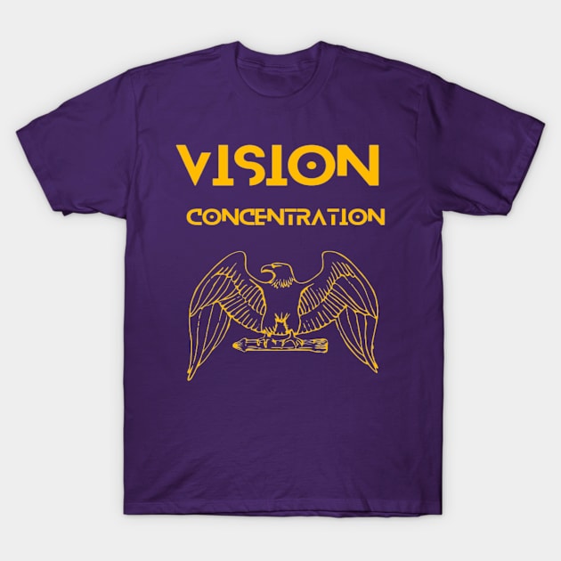 Vision concentration T-Shirt by Bharat Parv